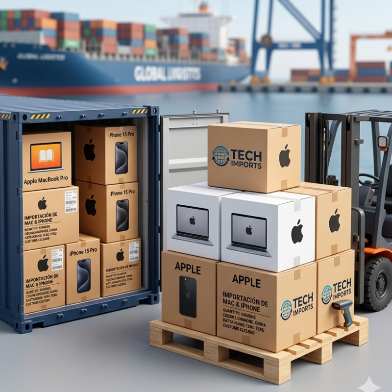 Importa tu iPhone, MacBook, iPad o Accesorio